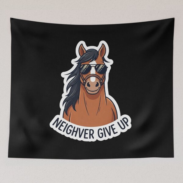 Item preview, Cool Horse Wearing Sunglasses Motivational Quote designed and sold by Owcomm.