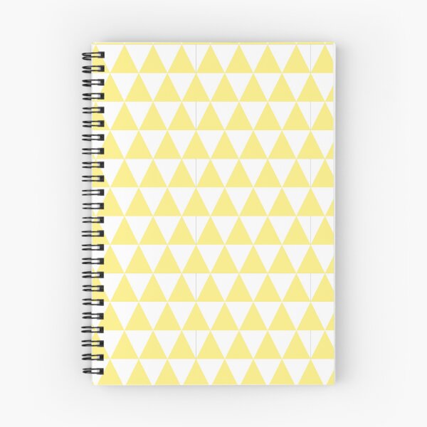 Item preview, White And Yellow Triangle Grid Pattern designed and sold by pattern-archive.