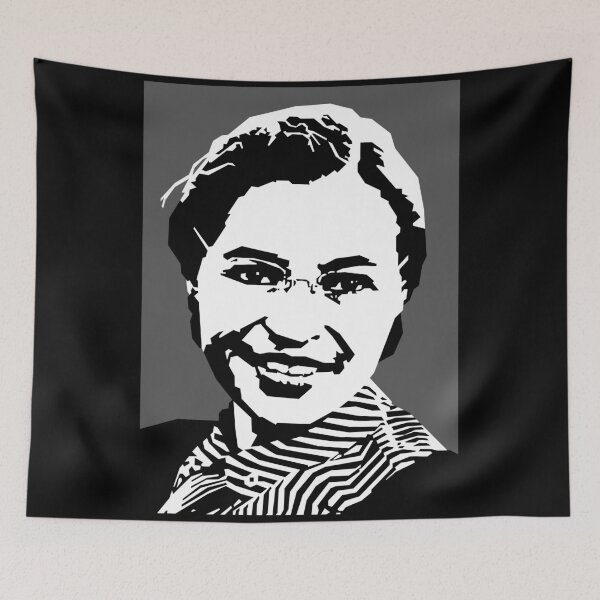 Item preview, Rosa Parks in Grey designed and sold by Wahyu Aji Sadewa.