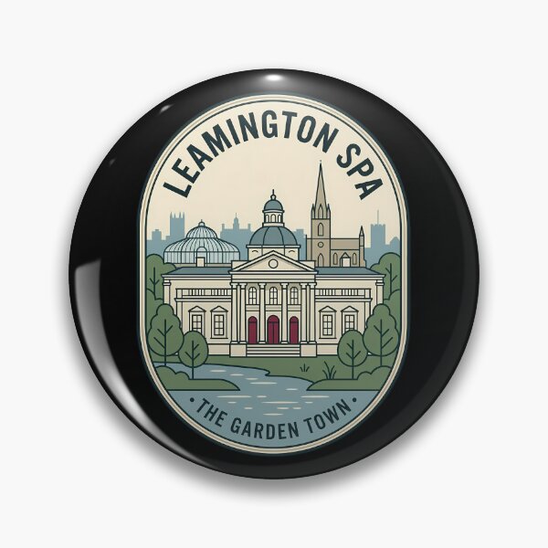 Item preview, Leamington Spa Garden Town Vintage Travel Emblem designed and sold by k3rstman1.