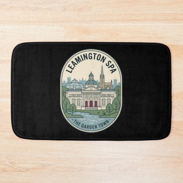 Item preview, Leamington Spa Garden Town Vintage Travel Emblem designed and sold by k3rstman1.