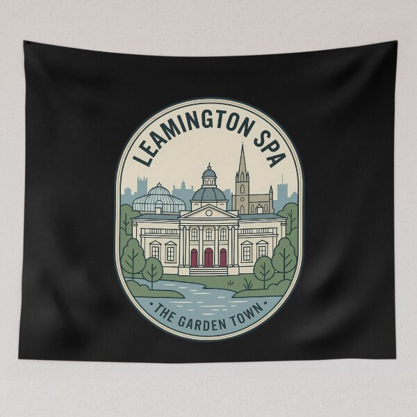 Item preview, Leamington Spa Garden Town Vintage Travel Emblem designed and sold by k3rstman1.