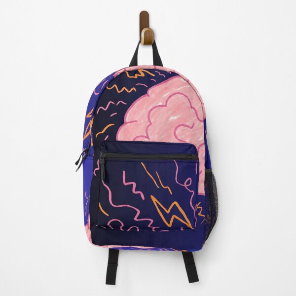 Item preview, Brainstorm Energy - Vibrant Electric Brain Illustration designed and sold by ranivibes008.