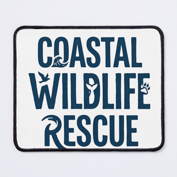 Item preview, Coastal Wildlife Rescue - Blue designed and sold by boohenterprise.