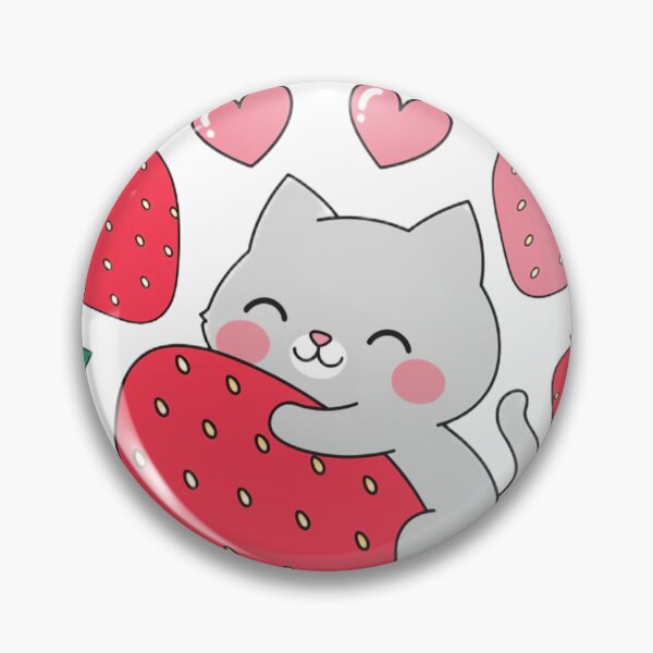 Item preview, Cute Strawberry Cat Bestie designed and sold by moch-vectors.