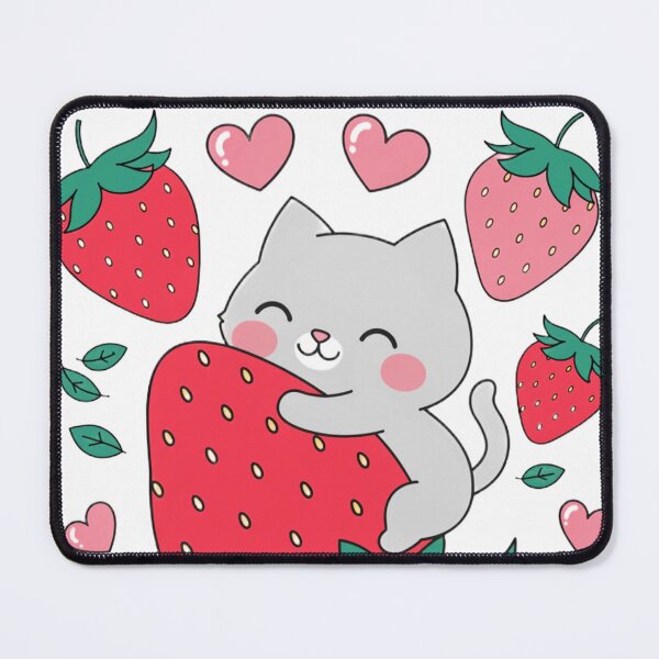 Item preview, Cute Strawberry Cat Bestie designed and sold by MOCH- ART.