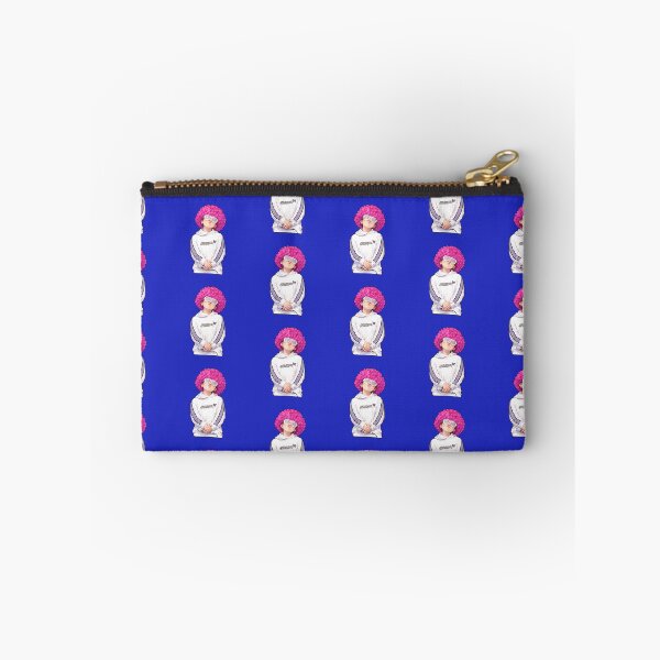 Item preview, BTS cute Jungkook | JK pink curly hair art | run bts show | BTS JK  designed and sold by moteesshop.