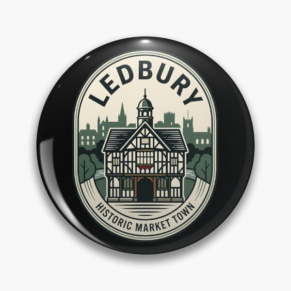 Item preview, Ledbury England Vintage Travel Emblem Market Town designed and sold by k3rstman1.