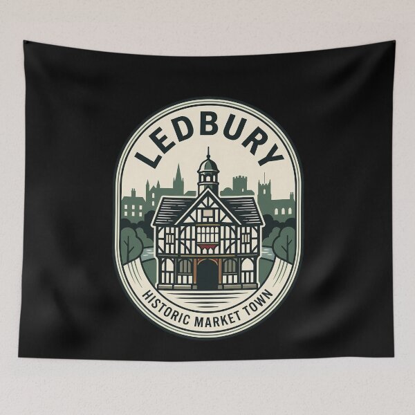 Item preview, Ledbury England Vintage Travel Emblem Market Town designed and sold by k3rstman1.