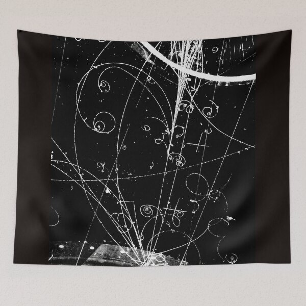 Item preview, Subatomic Particle Tracks designed and sold by LuluLeb.