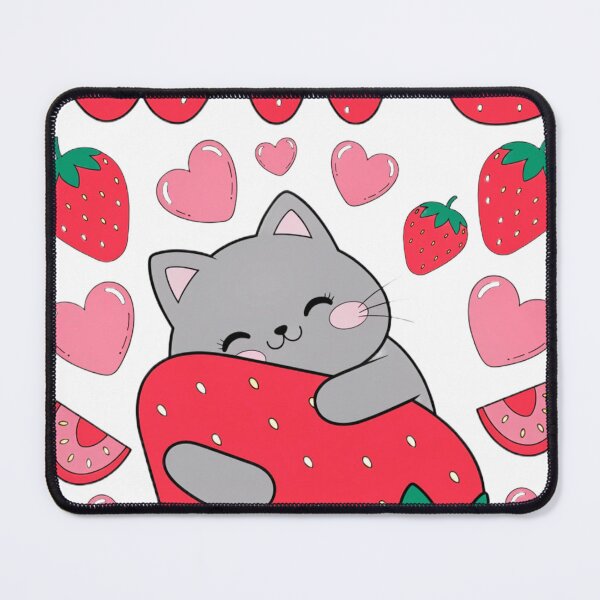 Item preview, Cute Strawberry Cat Wife designed and sold by moch-vectors.