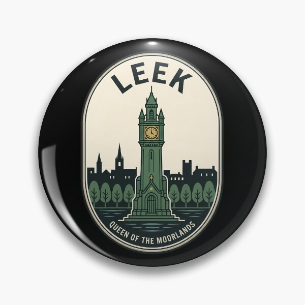Item preview, Leek Staffordshire Queen of the Moorlands Vintage Travel designed and sold by k3rstman1.