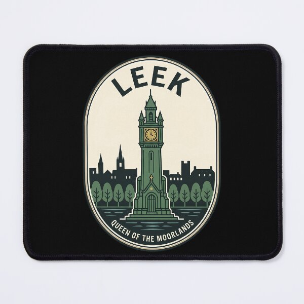 Item preview, Leek Staffordshire Queen of the Moorlands Vintage Travel designed and sold by k3rstman1.