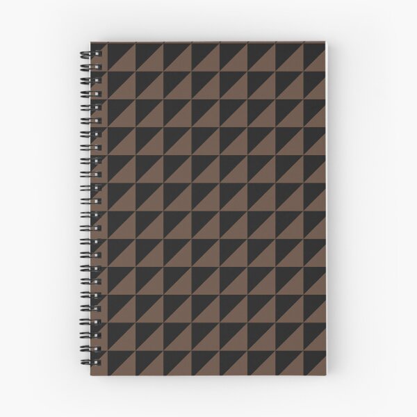 Item preview, Black And Brown Triangle Mosaic Pattern designed and sold by pattern-archive.