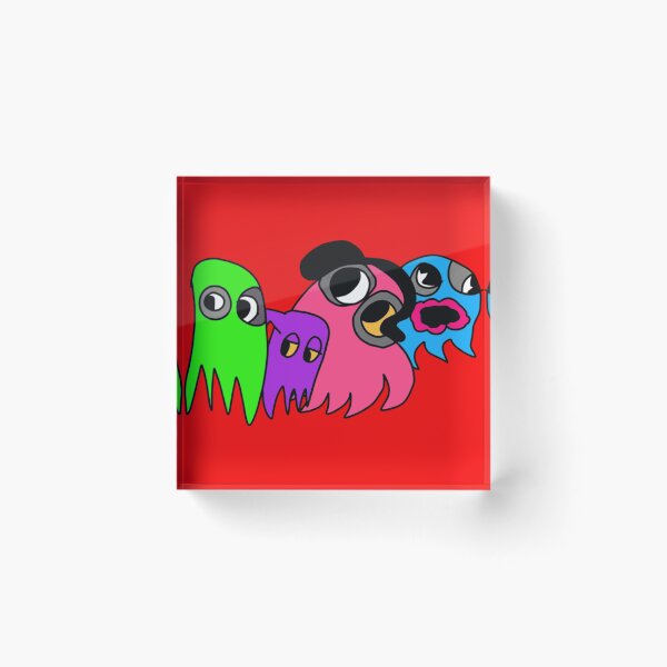 Item preview, Mischievous Pacman Ghost Pack designed and sold by GlimmerHollow.