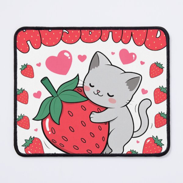 Item preview, Cute Strawberry Cat Husband designed and sold by moch-vectors.