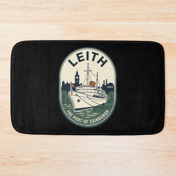 Item preview, Leith Port of Edinburgh Vintage Travel Emblem designed and sold by k3rstman1.