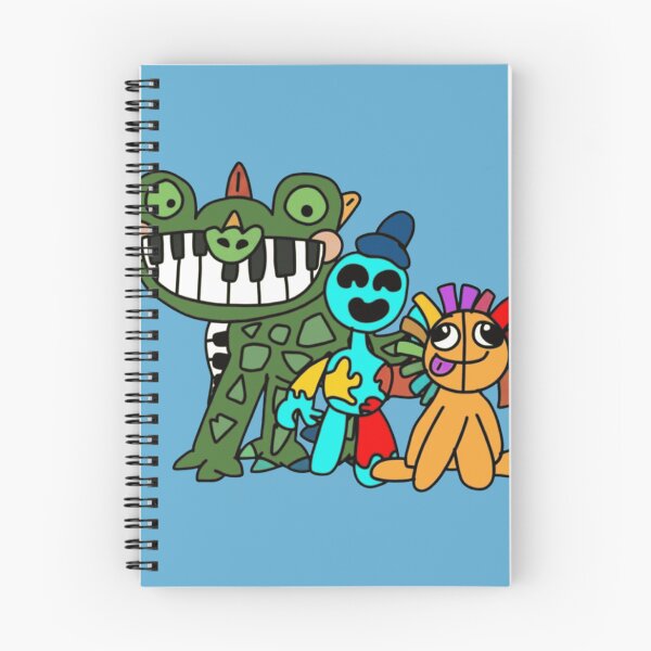 Item preview, Whimsical Piano Teeth Monster Crew designed and sold by GlimmerHollow.