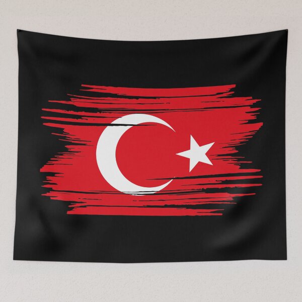 Item preview, Distressed Turkey Flag TR designed and sold by shitpostee.