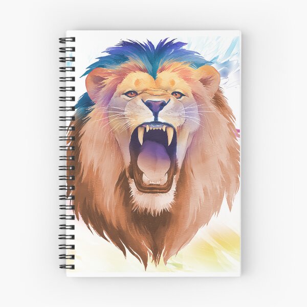Item preview, lion art designed and sold by BubbleArt001.