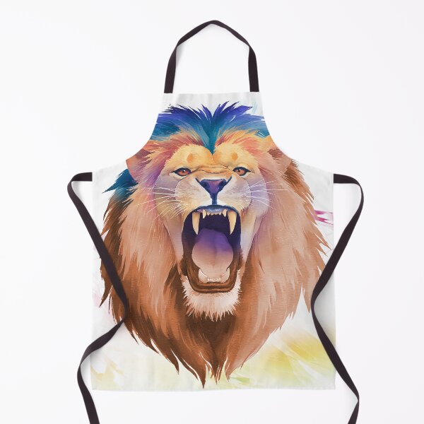 Item preview, lion art designed and sold by BubbleArt001.