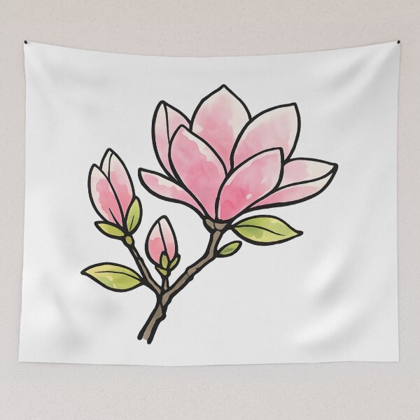 Item preview, Magnolia Flower designed and sold by GraphicsClub.