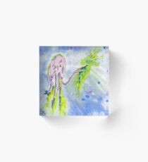 Treacle the Jellyfish Acrylic Block