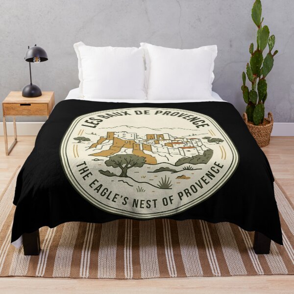 Item preview, Les Baux De Provence Vintage Travel Emblem designed and sold by k3rstman1.