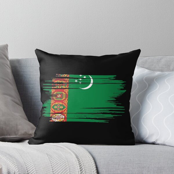 Item preview, Distressed Turkmenistan Flag TM designed and sold by shitpostee.
