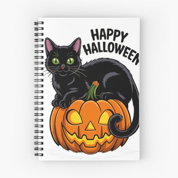 Item preview, Happy Halloween Pumpkin Cat Design designed and sold by Antony004.