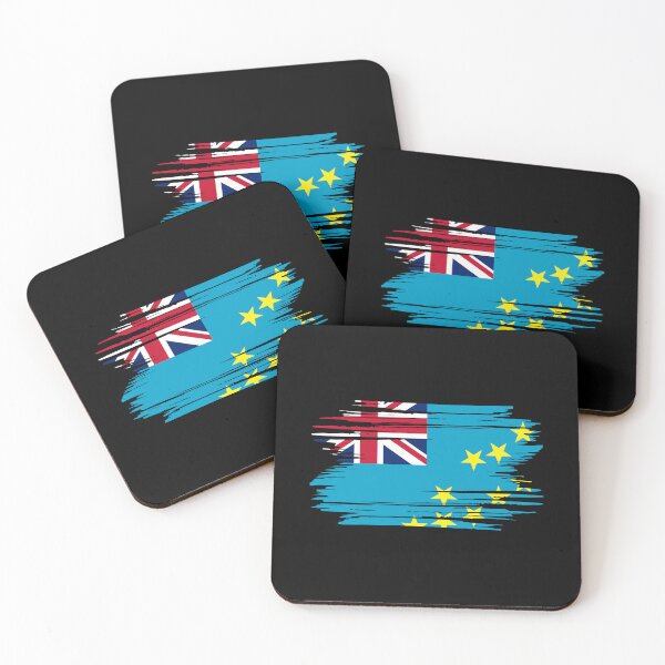 Item preview, Distressed Tuvalu Flag TV designed and sold by shitpostee.