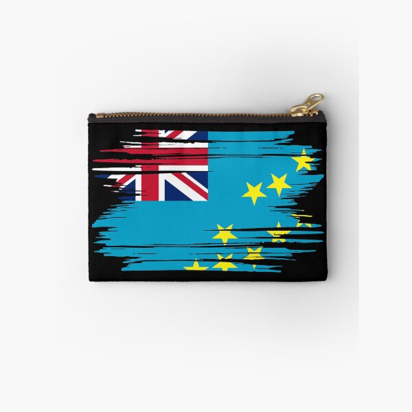 Item preview, Distressed Tuvalu Flag TV designed and sold by shitpostee.