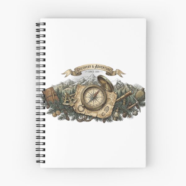 Item preview, Vintage Explorer Compass Discovery and Adventure designed and sold by GrzywaM.