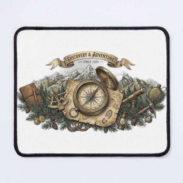 Item preview, Vintage Explorer Compass Discovery and Adventure designed and sold by GrzywaM.
