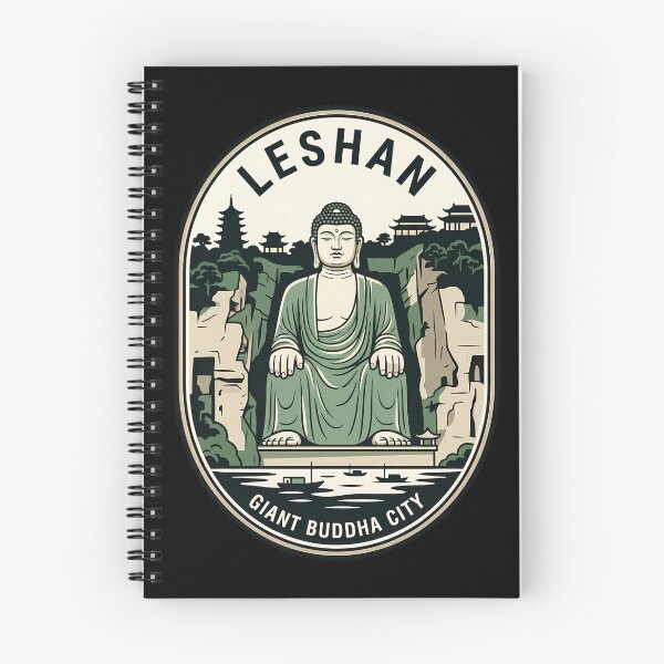 Item preview, Leshan Giant Buddha Sichuan Vintage Travel Emblem designed and sold by k3rstman1.