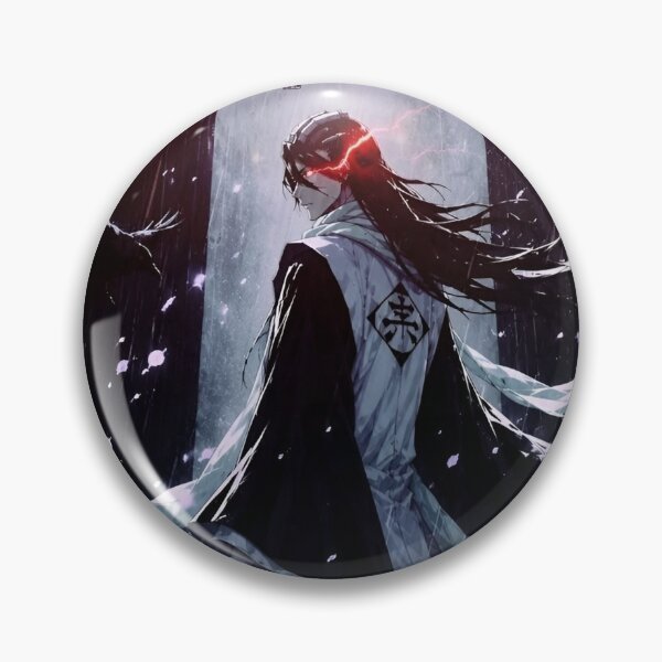 Item preview, Byakuya | Elegant Soul Reaper Samurai Warrior in Snow | Dark Anime Inspired Fantasy Art designed and sold by Dyan4.