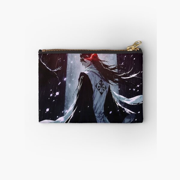 Item preview, Byakuya | Elegant Soul Reaper Samurai Warrior in Snow | Dark Anime Inspired Fantasy Art designed and sold by Dyan4.
