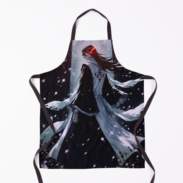 Item preview, Byakuya | Elegant Soul Reaper Samurai Warrior in Snow | Dark Anime Inspired Fantasy Art designed and sold by Dyan4.