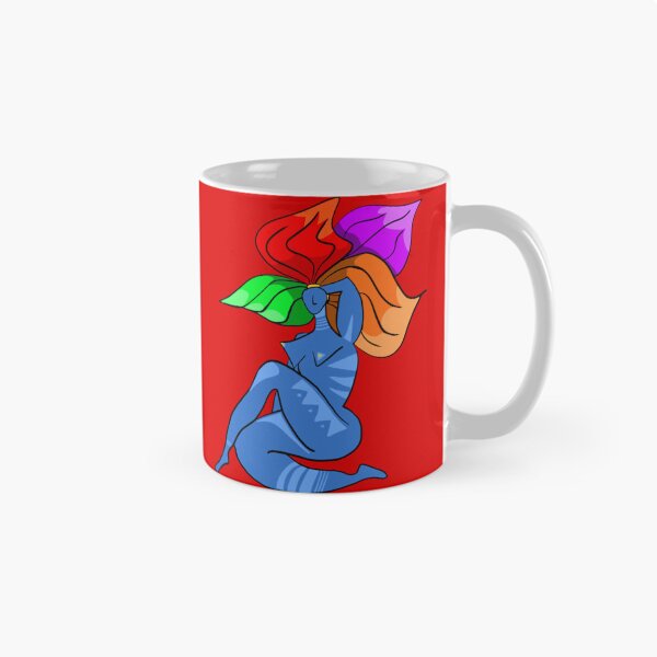 Item preview, Abstract Floral Tribal Maiden designed and sold by VividHollow.