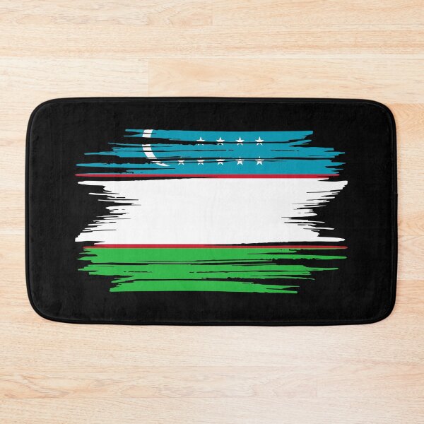 Item preview, Distressed Uzbekistan Flag UZ designed and sold by shitpostee.