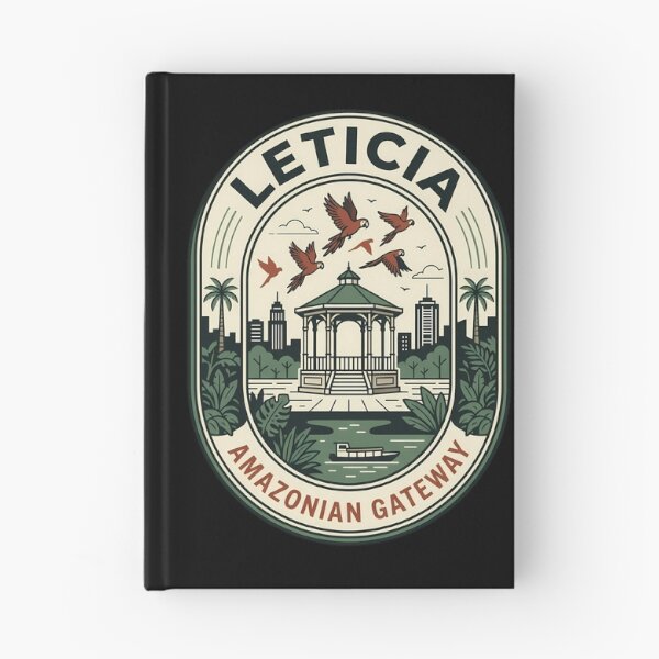 Item preview, Leticia Amazonian Gateway Vintage Travel Emblem designed and sold by k3rstman1.