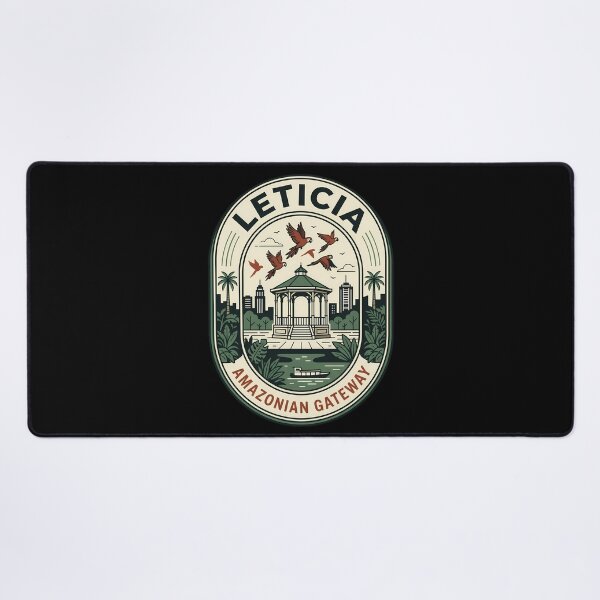 Item preview, Leticia Amazonian Gateway Vintage Travel Emblem designed and sold by k3rstman1.