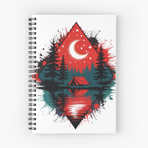 Item preview, Trash Polka Night Camping Diamond Art designed and sold by Gabe1983.