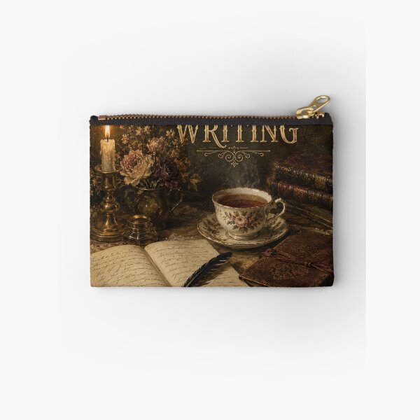Item preview, Tea & Writing Vintage Cottagecore Botanical Design designed and sold by AMICO77.