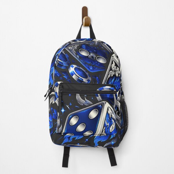 Item preview, Roll The Dice — Lucky Dice Sapphire Streetwear Emblem designed and sold by NUFADE.
