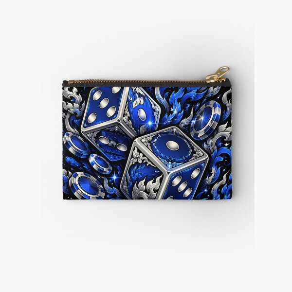 Item preview, Roll The Dice — Lucky Dice Sapphire Streetwear Emblem designed and sold by NUFADE.