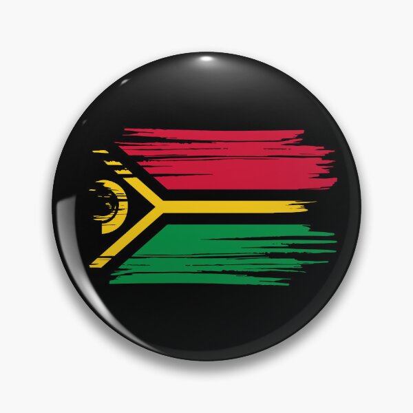 Item preview, Distressed Vanuatu Flag VU designed and sold by shitpostee.