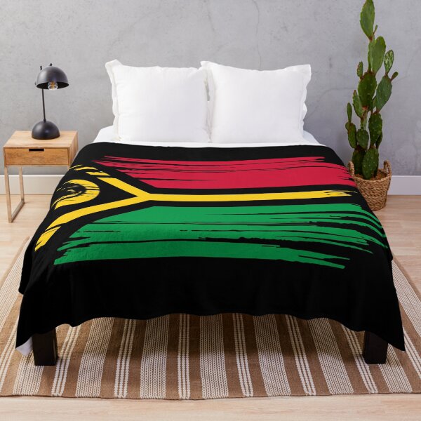 Item preview, Distressed Vanuatu Flag VU designed and sold by shitpostee.