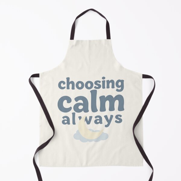Item preview,  Choosing Calm Always – Minimalist Mindfulness Typography designed and sold by CosmicQuietStudio.
