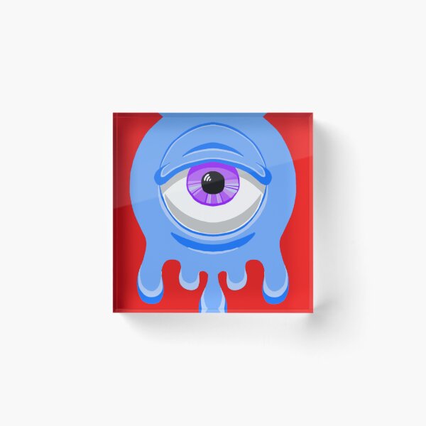 Item preview, Dripping Purple Cyclops Slime designed and sold by VaporThicket.